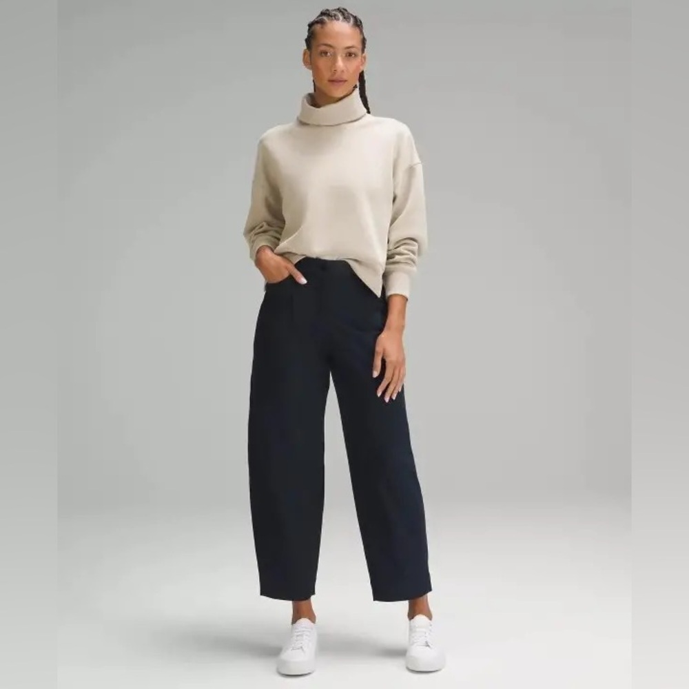 LULULEMON City Sleek Mid-Rise Barrel-Leg Pant Light Utilitech Baggy Balloon